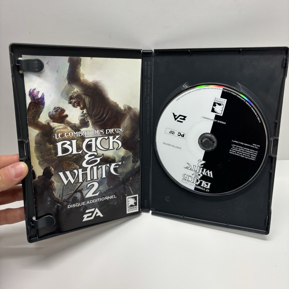 Black & White 2: Le Combat Des Dieux PC Games Complete w/ Manual CIB - French - Picture 10 of 10